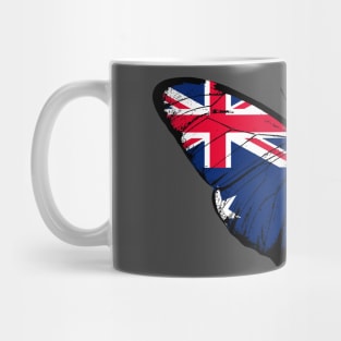 Vintage Australia Butterfly Moth | Pray For Ukraine and Stand with Ukraine Mug